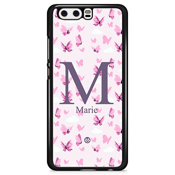 Huawei P10 Plus Case Custom - AWAKEN - Butterfly Pink