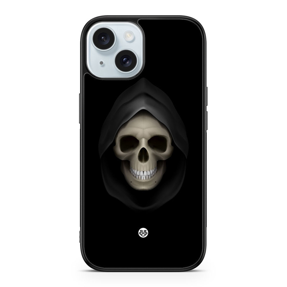 iPhone 15 Case - Black Skull