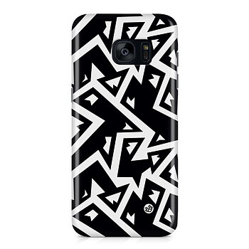 Samsung Galaxy S7 Edge Premium Skal - Monochrome