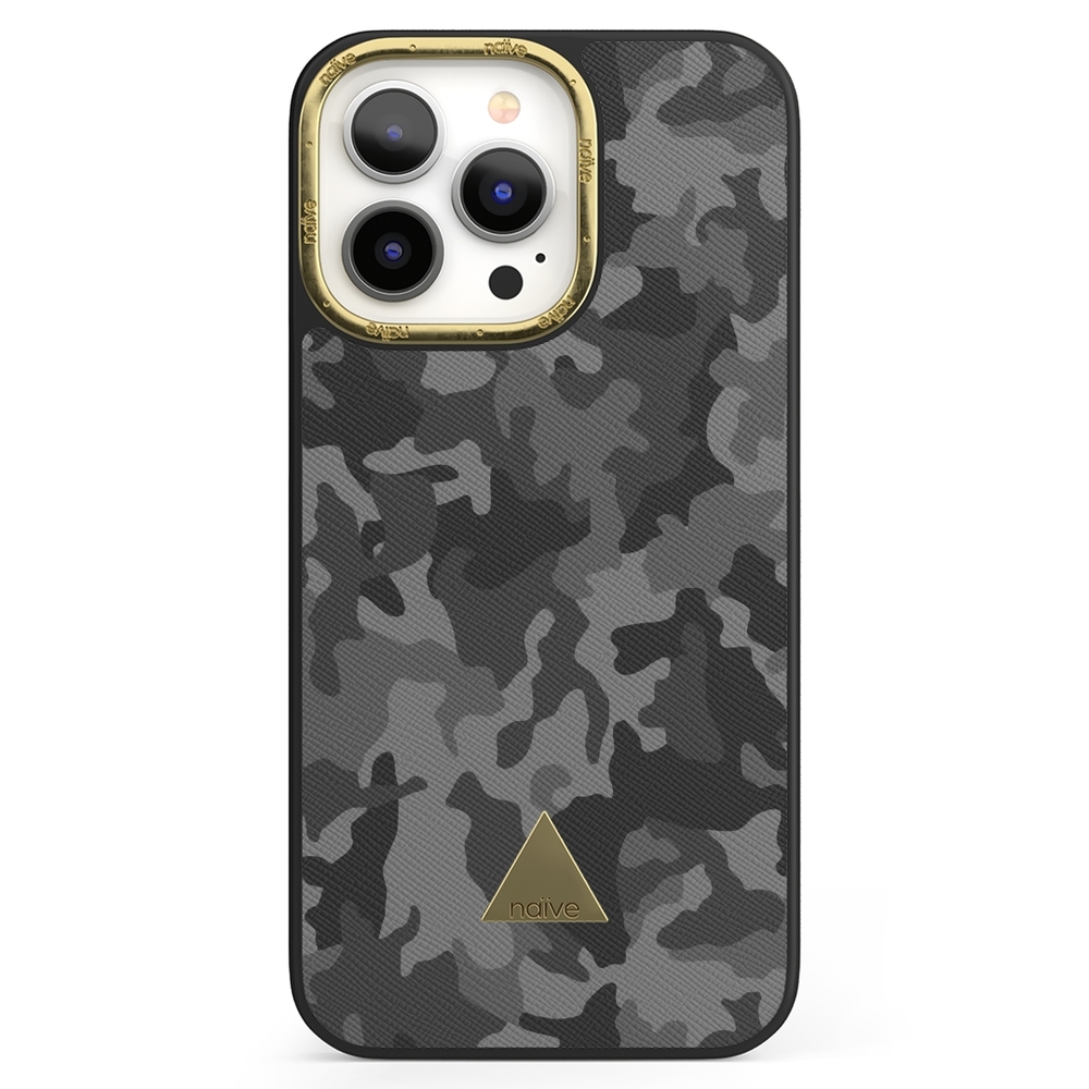Naive iPhone 13 Pro Case - Noir Camo