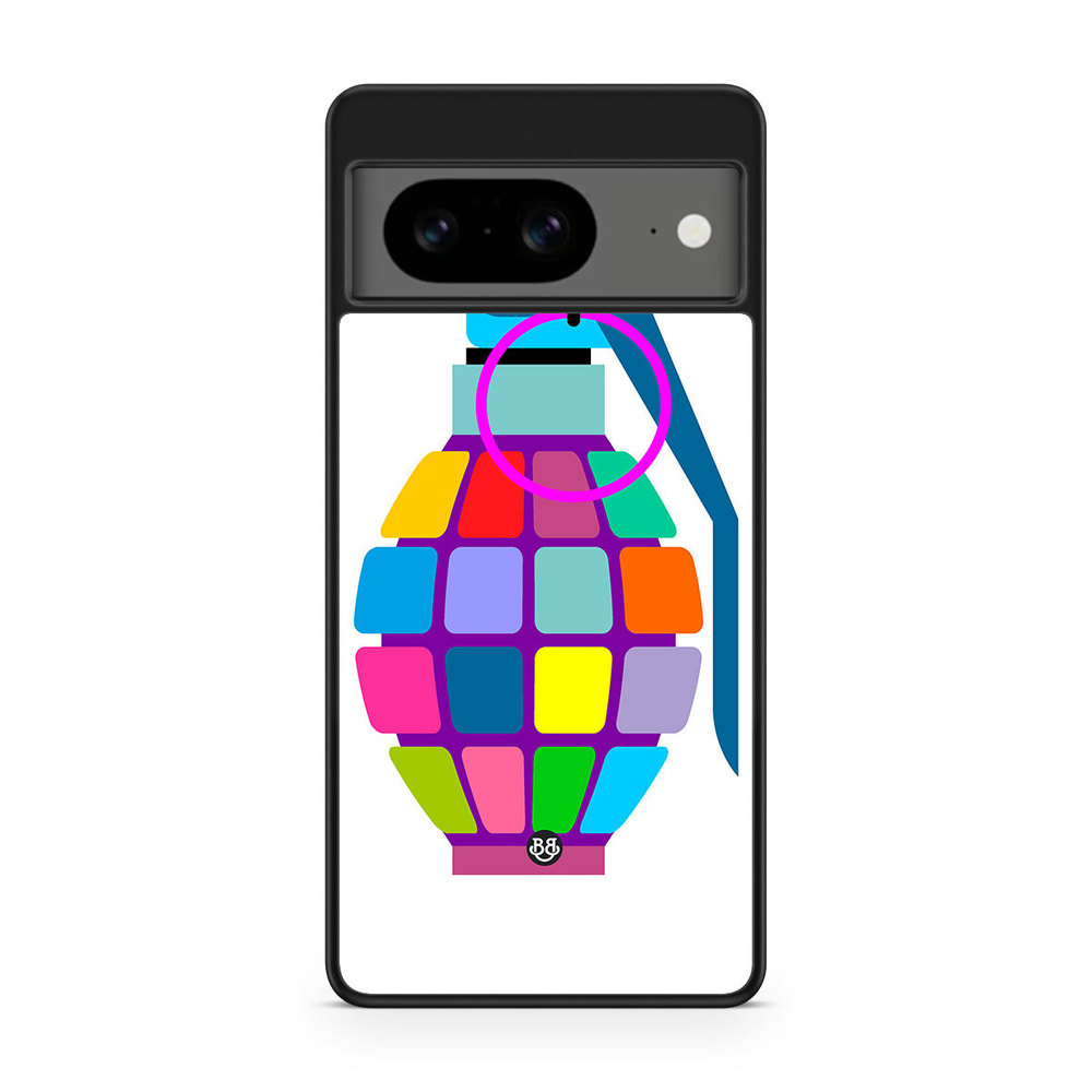 Google Pixel 8 Case - Color hand grenade