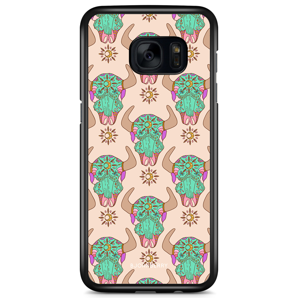 Samsung Galaxy S7 Case - Beautiful Skulls