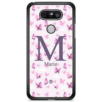 LG G5 Case Custom - AWAKEN - Butterfly Pink