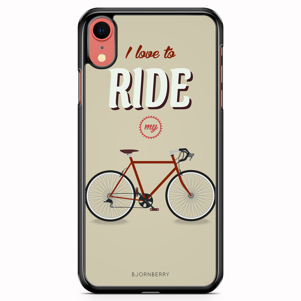 iPhone XR Case - Ride My Bicycle