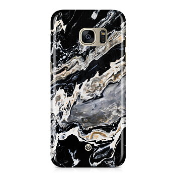 Samsung Galaxy S7 Edge Premium Skal - Marble Storm