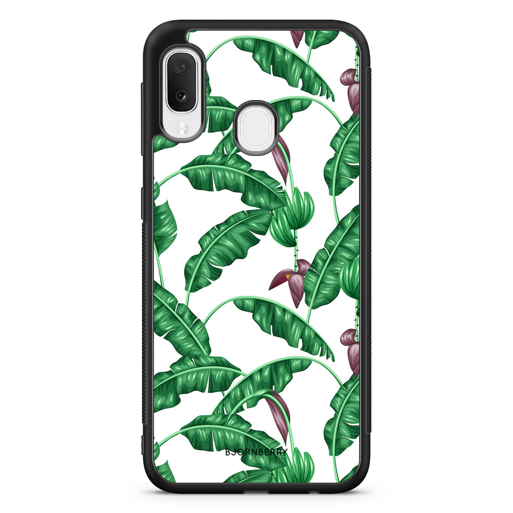 Samsung Galaxy A20e Case - Banana Leaves
