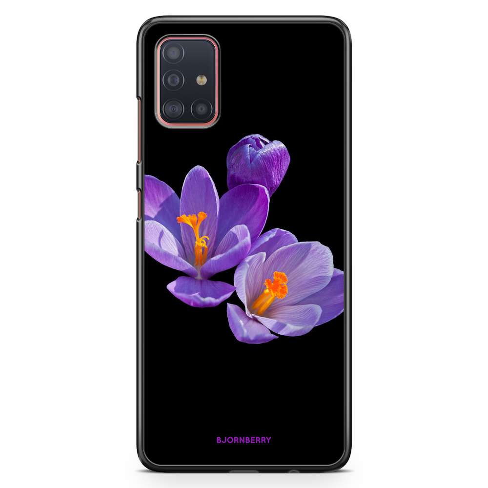 Samsung Galaxy A51 Case - Purple Flowers