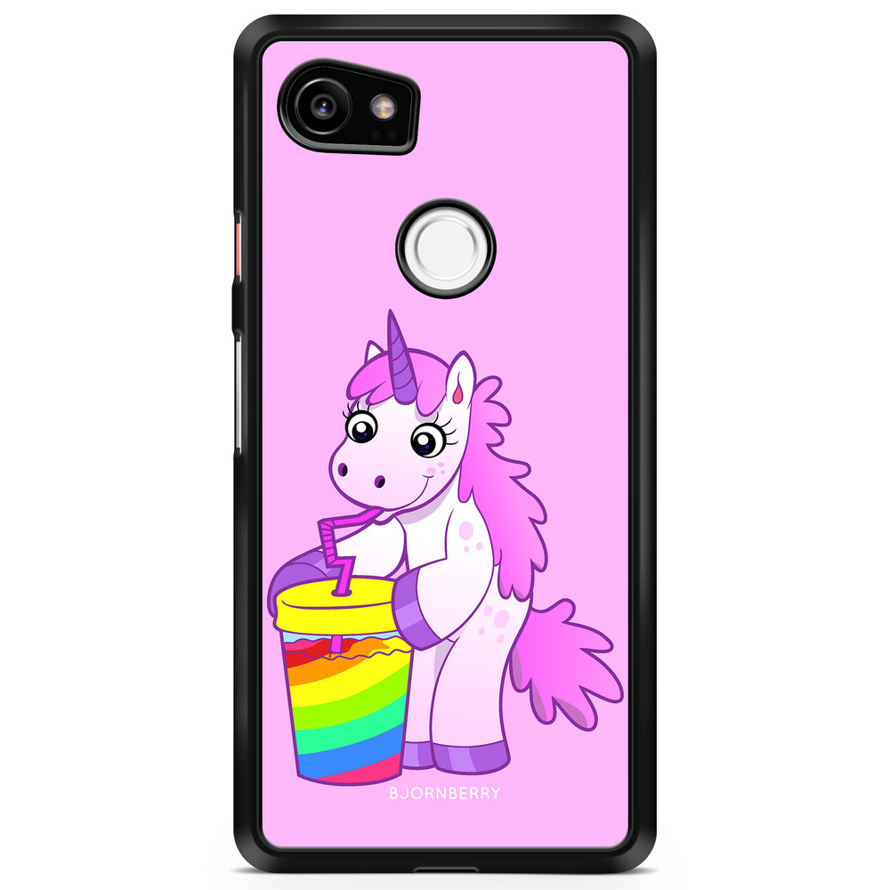 Google Pixel 2 XL Case - Drinking Unicorn