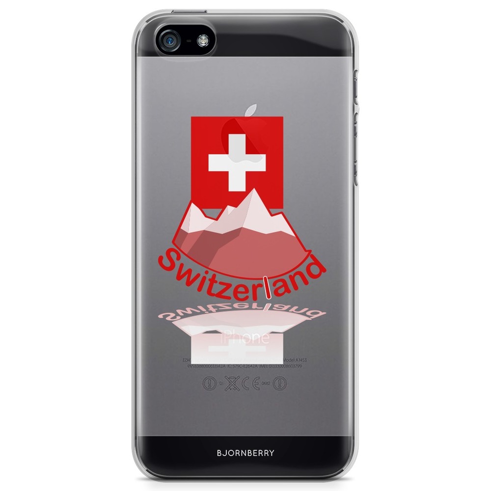 iPhone 5/5S/SE (2016) TPU Case - Switzerland