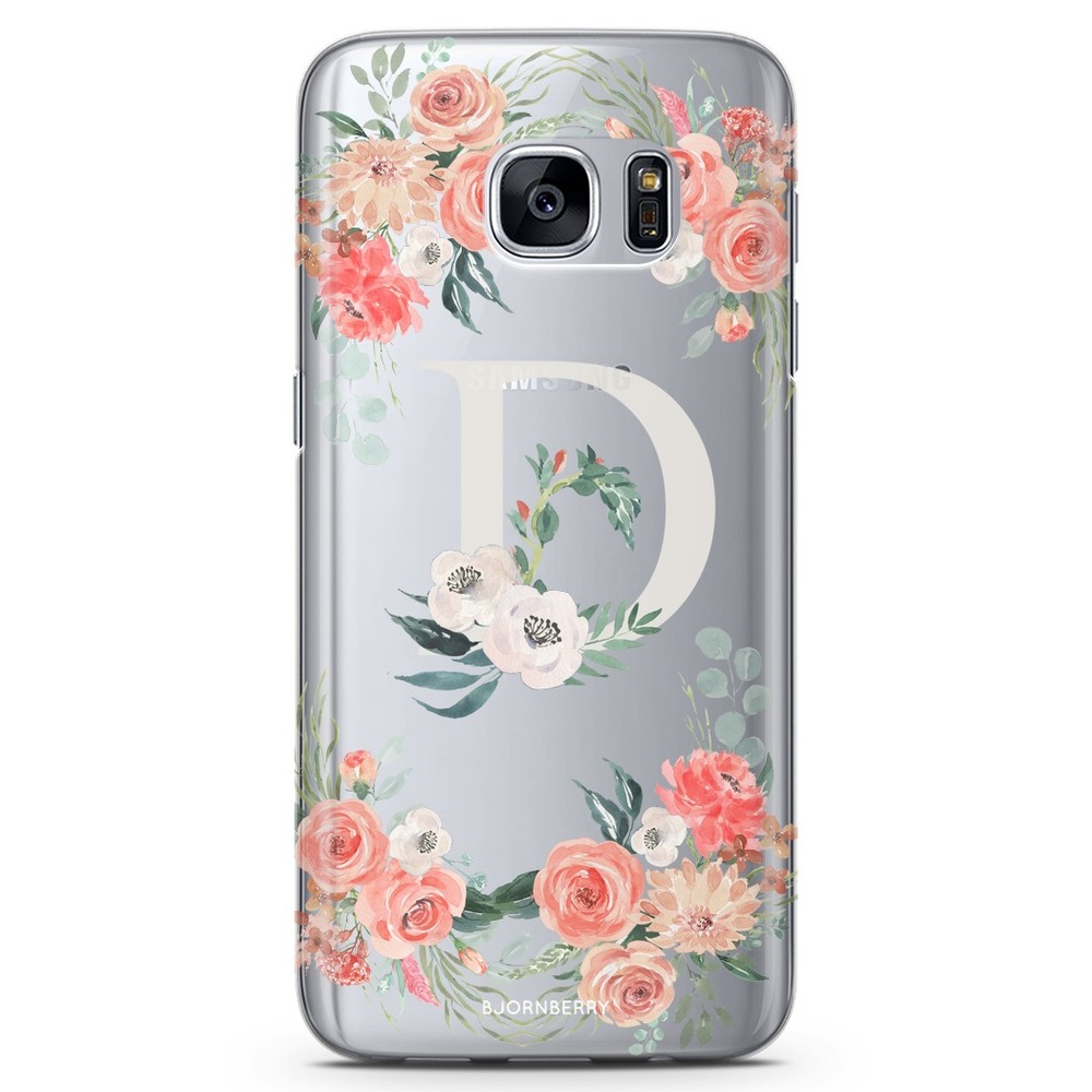 Samsung Galaxy S6 TPU Case - Monogram D