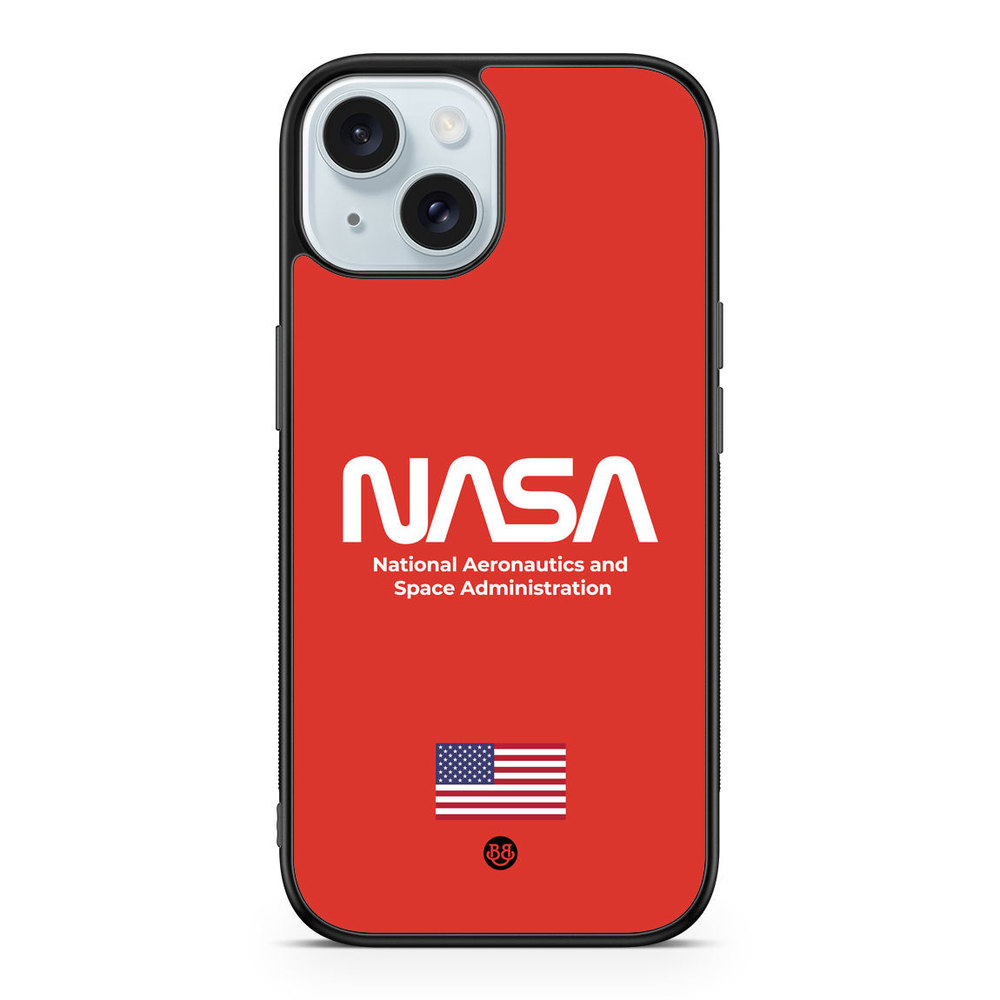 iPhone 15 Case - NASA Worm Red