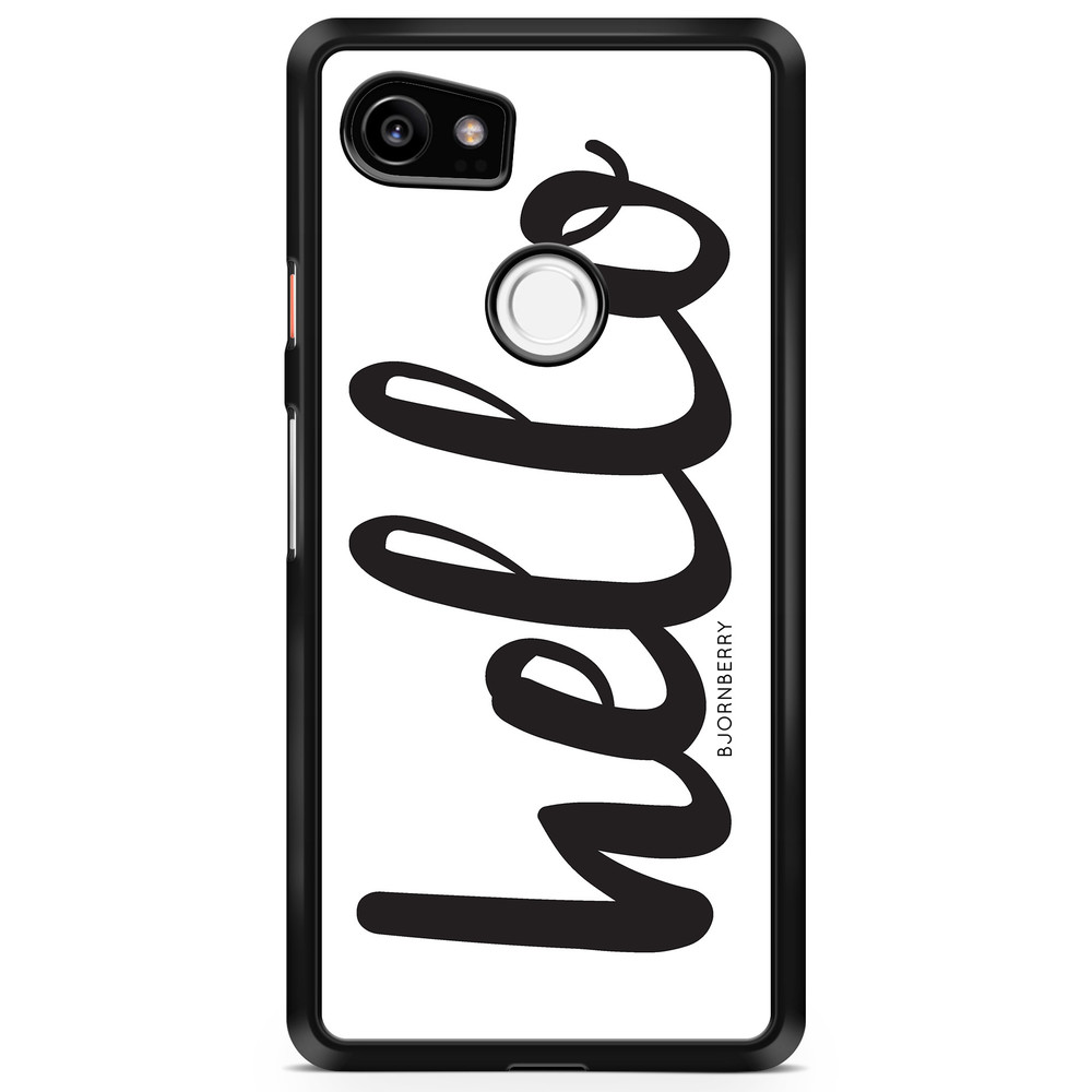 Google Pixel 2 XL Case - Hello Black