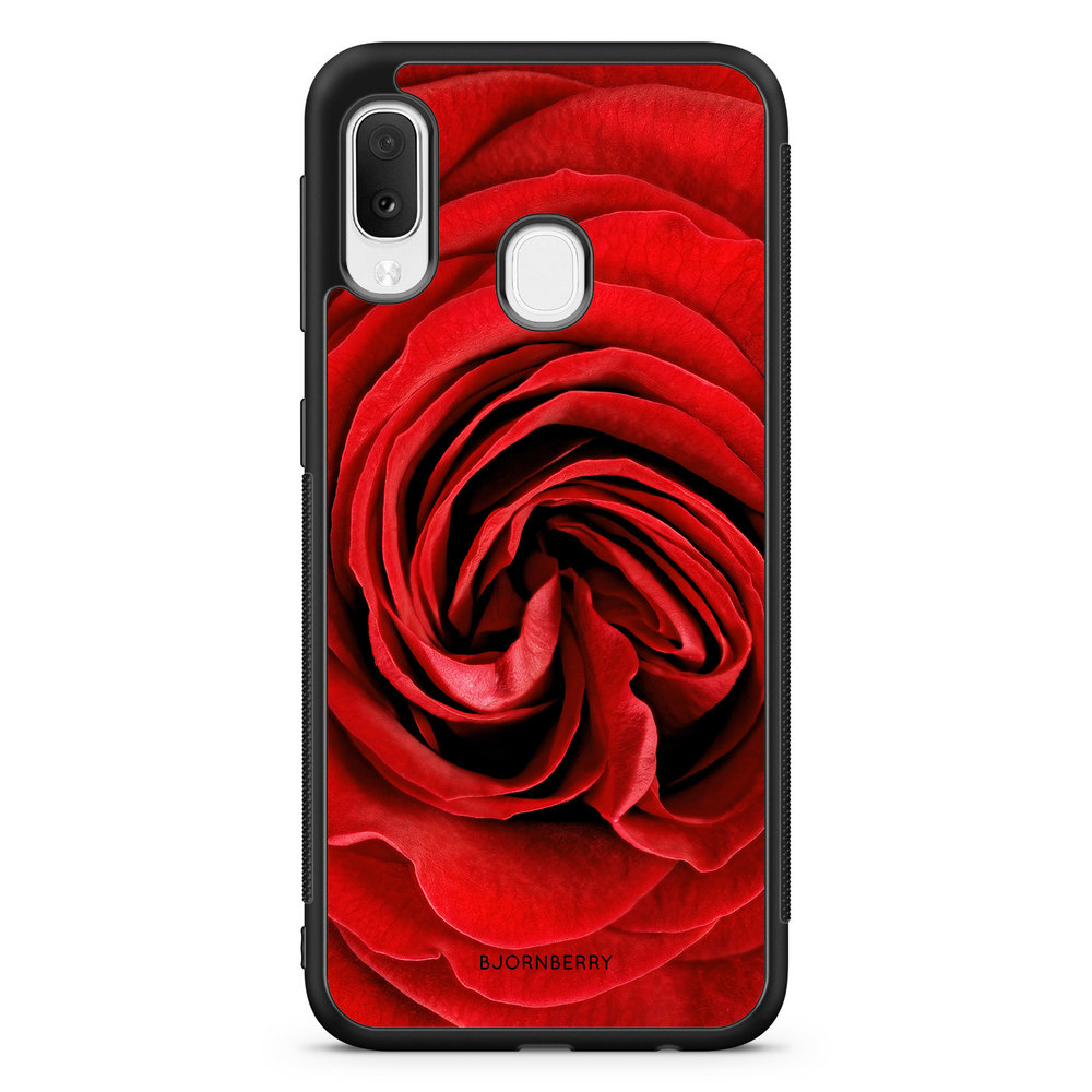 Samsung Galaxy A20e Case - Red Rose