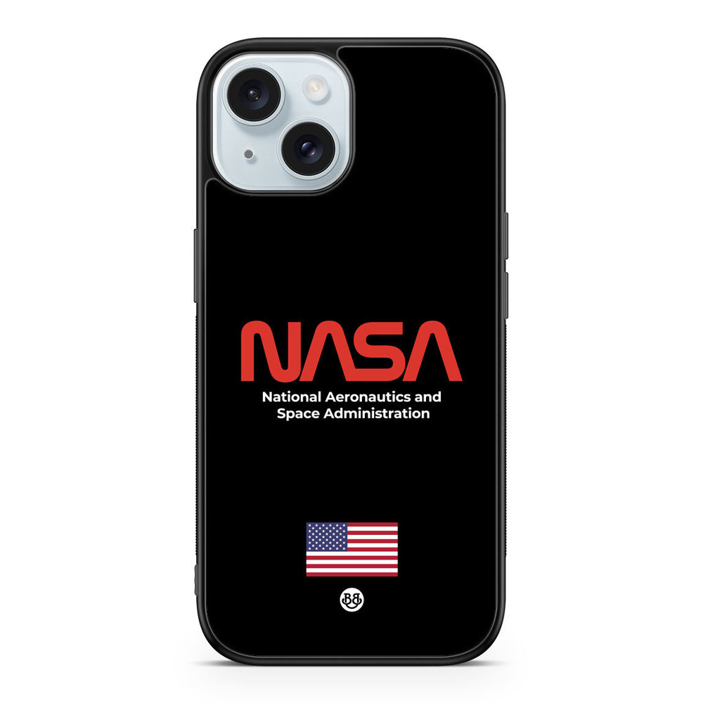 iPhone 15 Case - NASA Worm Black