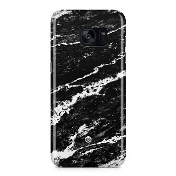 Samsung Galaxy S7 Edge Premium Skal - Black Ocean