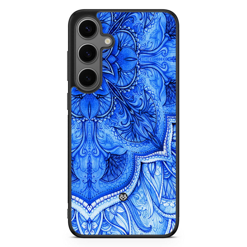 Samsung Galaxy S24 Plus Case - Blue Vintage