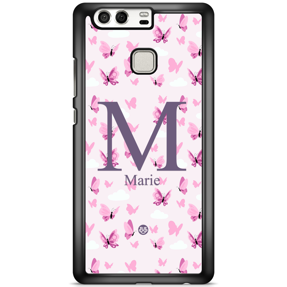 Huawei P9 Plus Case Custom - AWAKEN - Butterfly Pink