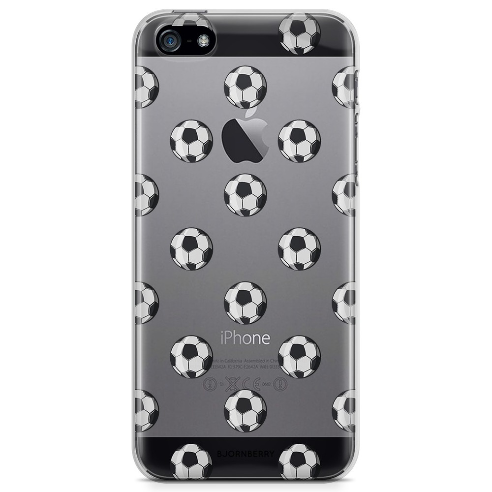 iPhone 5/5S/SE (2016) TPU Case - Footballs