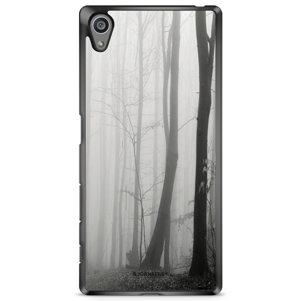 Sony Xperia Z5 Premium Case - Black/White Autumn