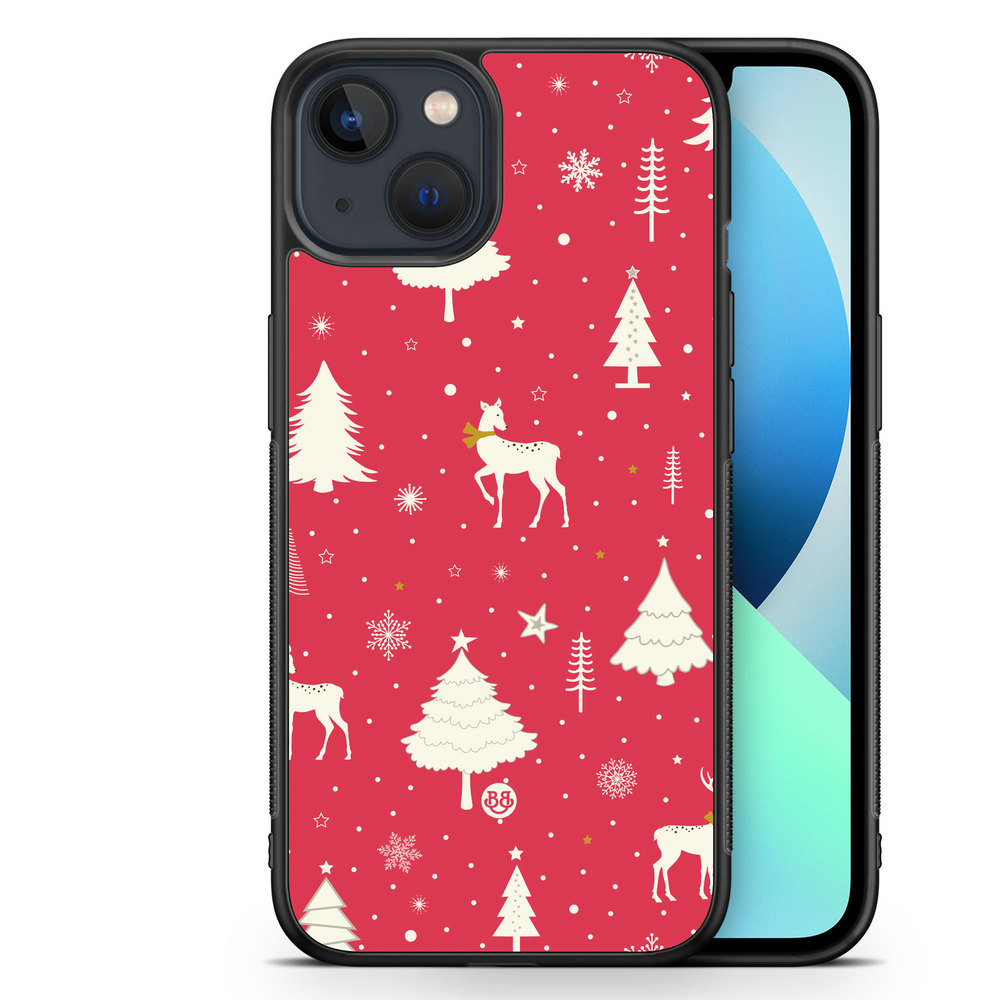 iPhone 13 Mini Case - Red Christmas