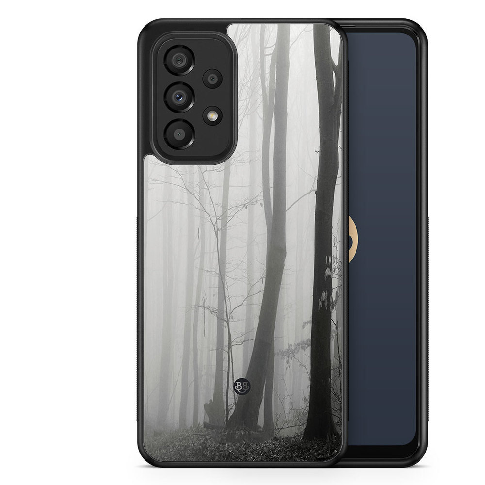Samsung Galaxy A33 5G Case - Black/White Autumn