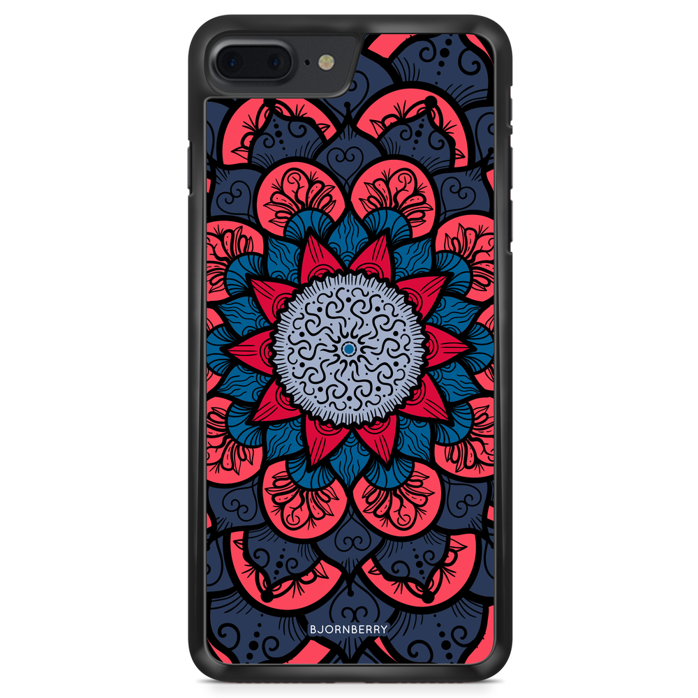 iPhone 8 Plus Case - Blue Mandala
