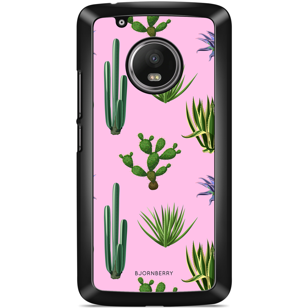 Moto G5 Plus Case - Cactus Pattern