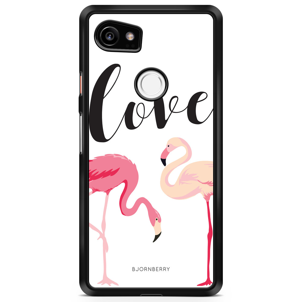 Google Pixel 2 XL Case - Love Flamingo
