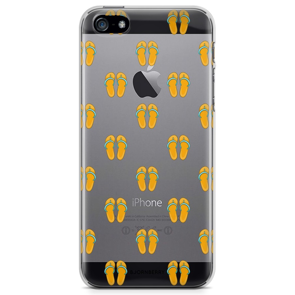 iPhone 5/5S/SE (2016) TPU Case - Flip Flops