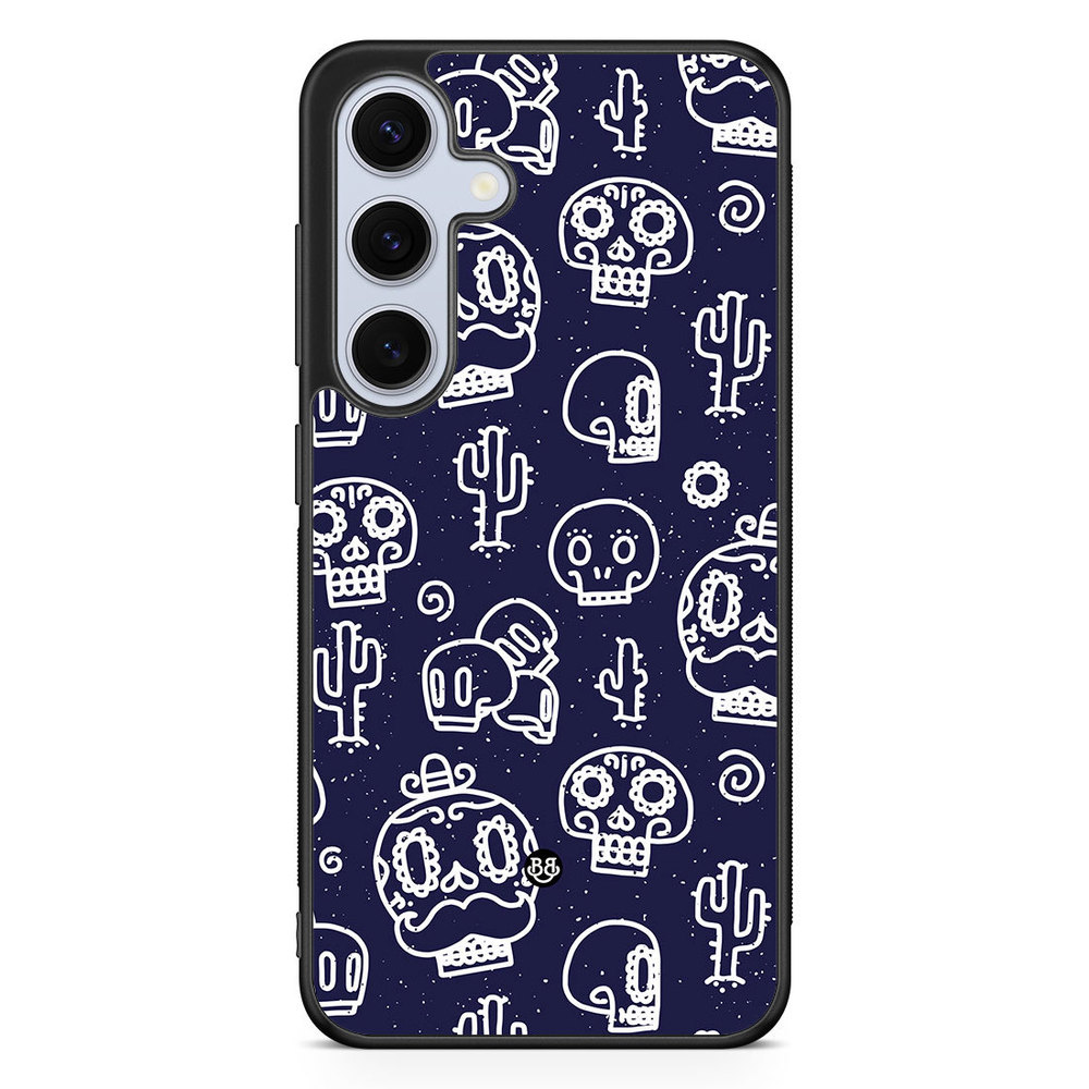 Samsung Galaxy S24 FE Case - Oldschool Skulls