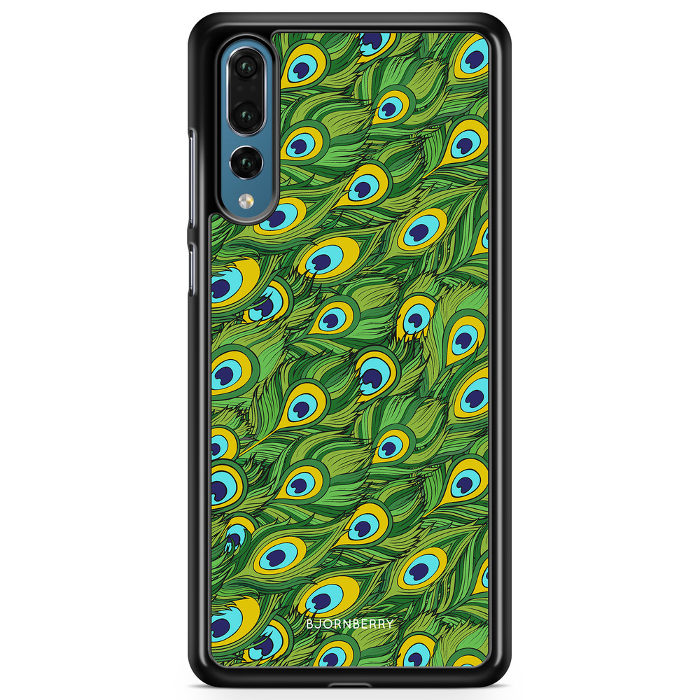 Huawei P20 Pro Case - Peacock Pattern