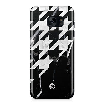 Samsung Galaxy S7 Edge Premium Skal - Houndstooth