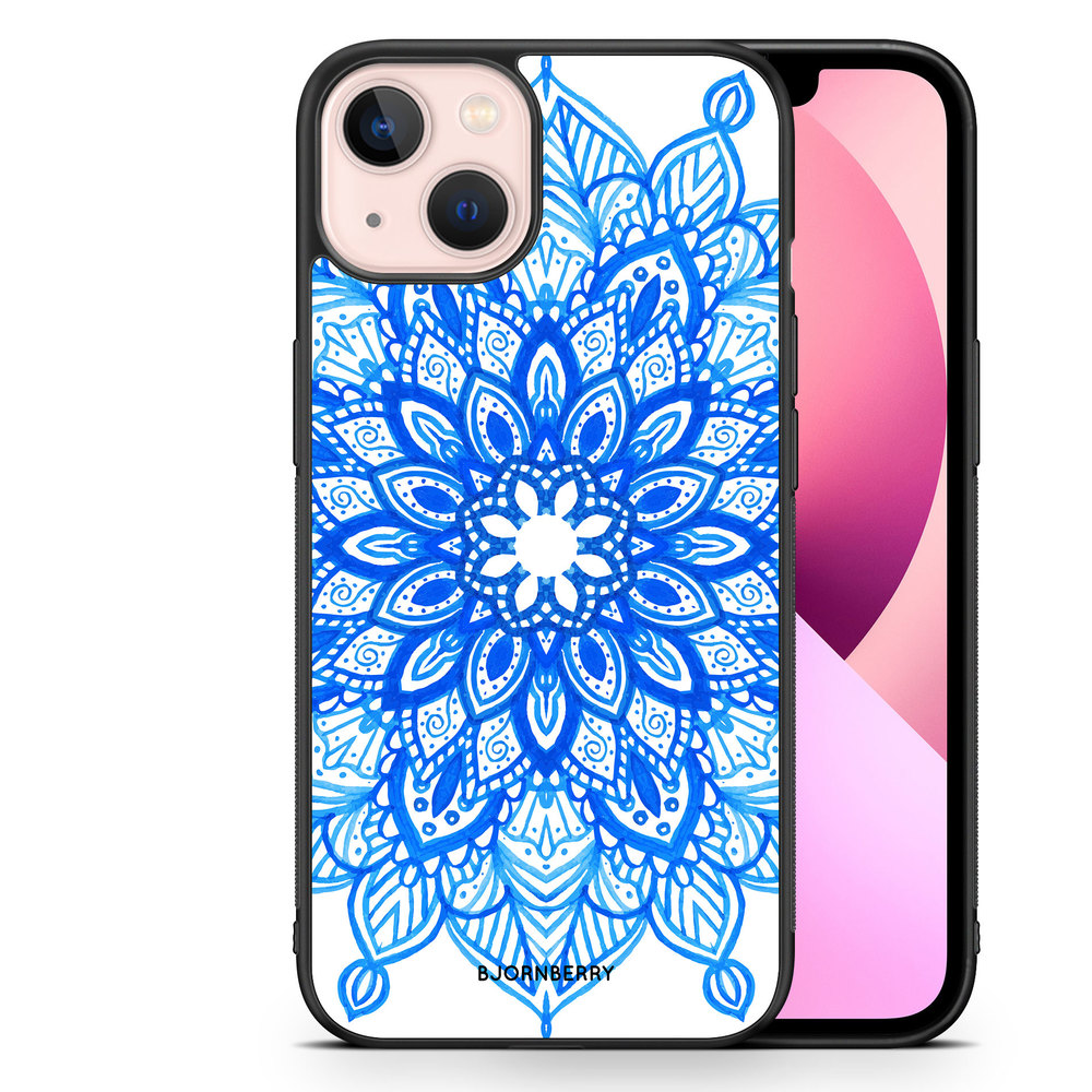 iPhone 13 Case - Blue Mandala