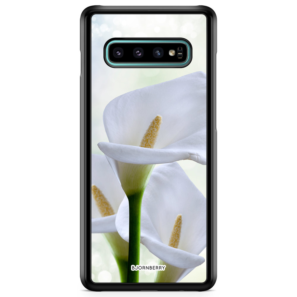 Samsung Galaxy S10 Plus Case - White flower