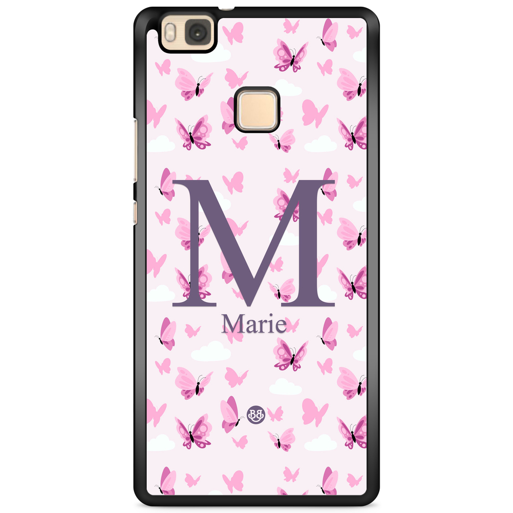 Huawei P9 Lite Case Custom - AWAKEN - Butterfly Pink