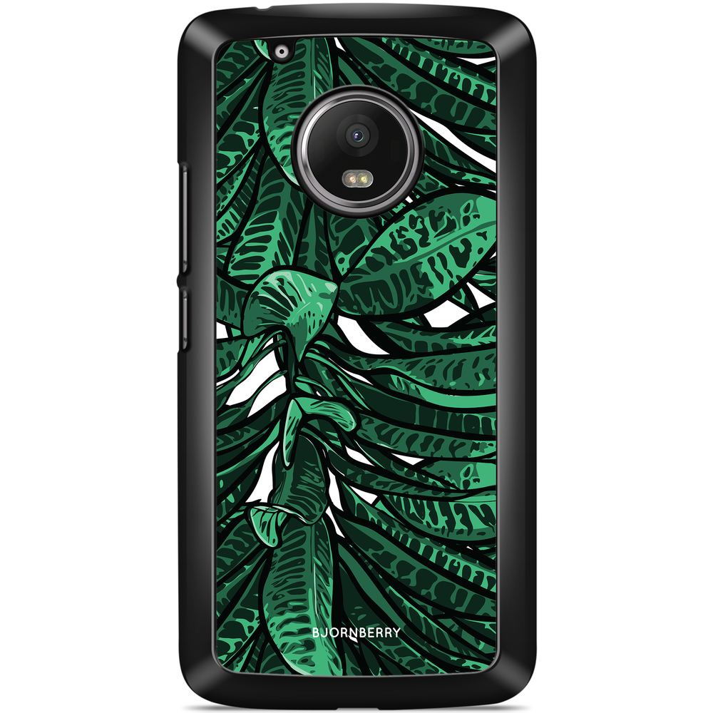 Moto G5 Plus Case - Tropical Leaves
