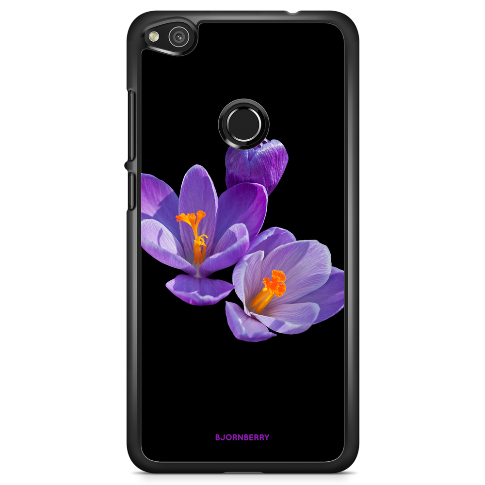 Huawei Honor 8 Lite Case - Purple Flowers