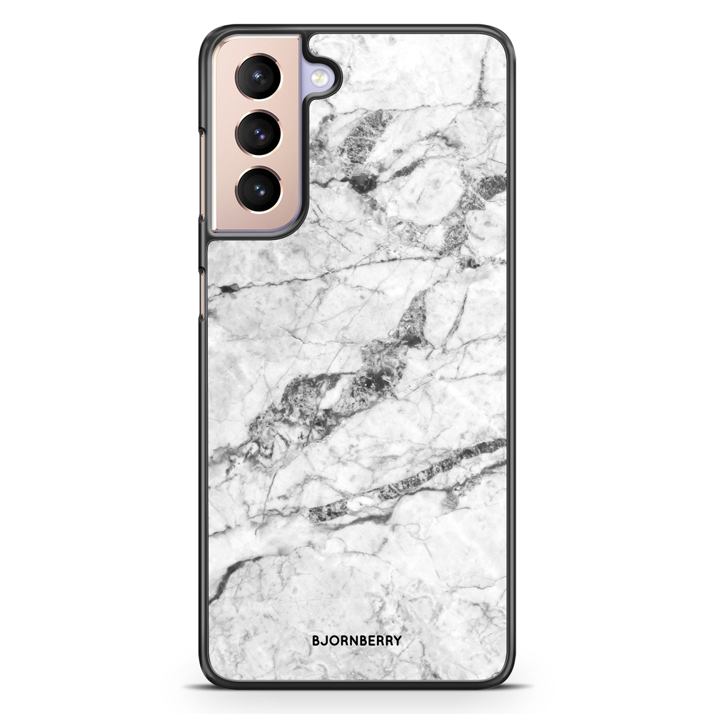 Samsung Galaxy S21 Case - White Marble