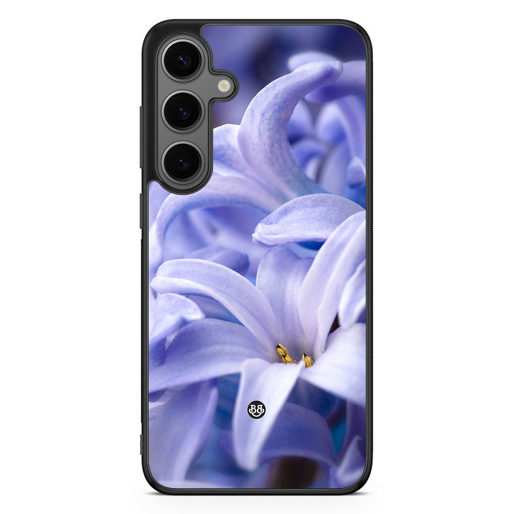 Samsung Galaxy S24 Plus Case - Blue Flower
