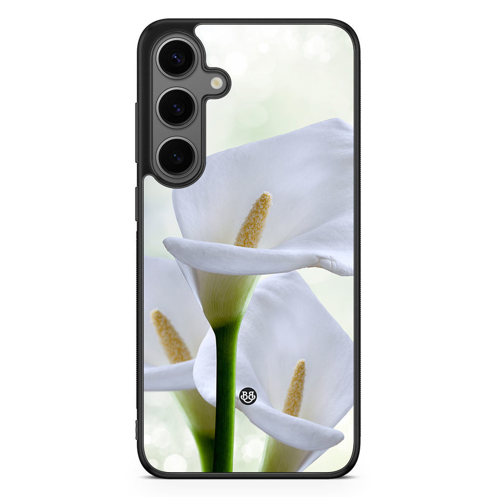 Samsung Galaxy S24 Plus Case - White Flower