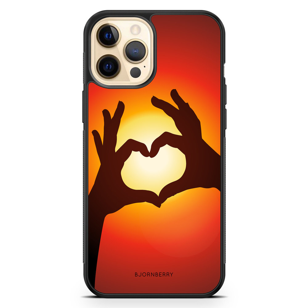 iPhone 12 Pro Max Case - Hands Heart