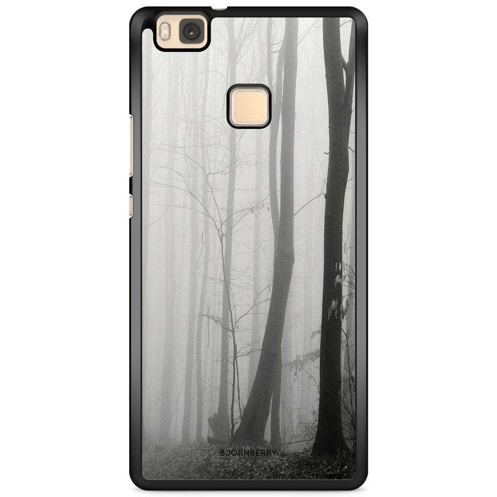 Huawei P9 Lite Case - Black/White Autumn