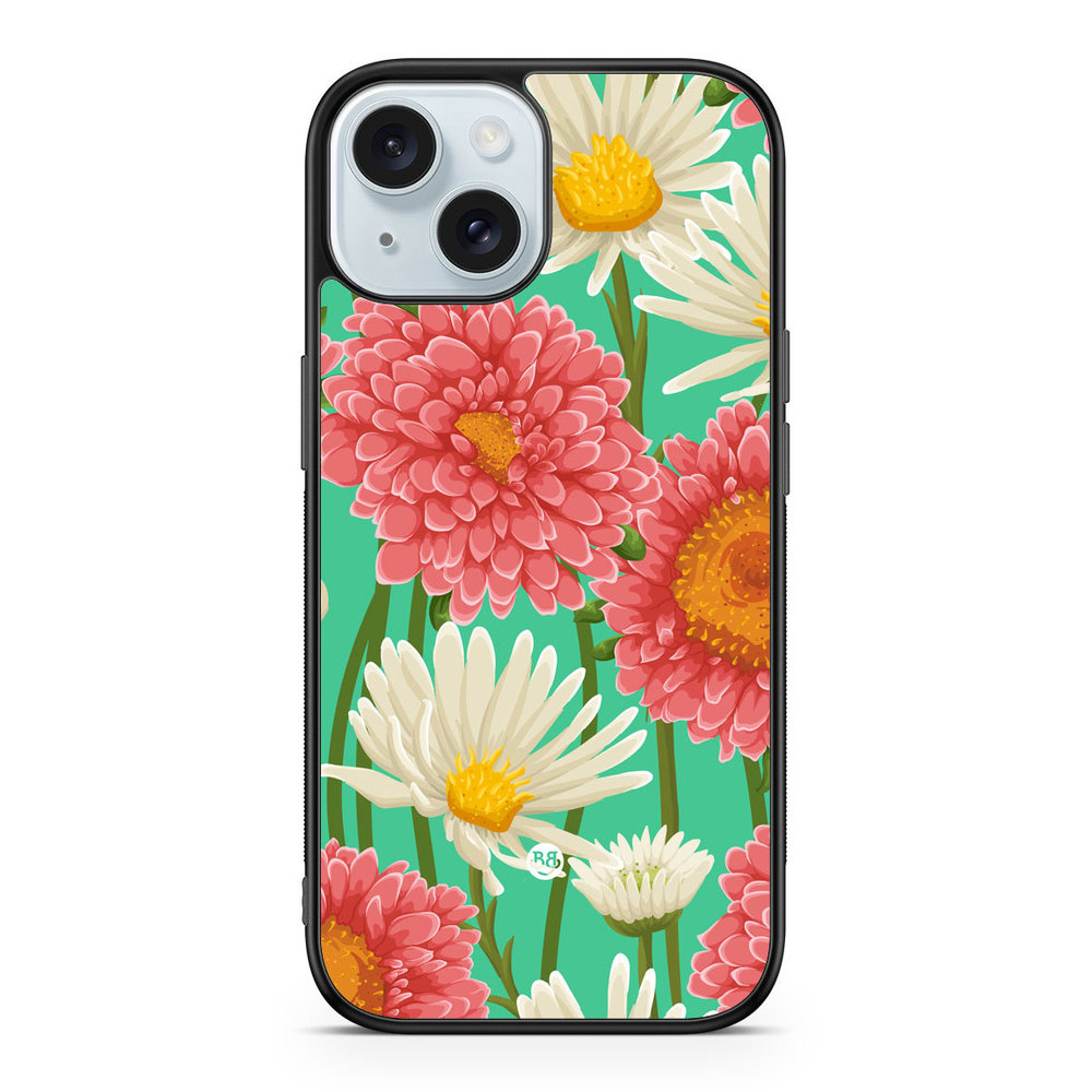 iPhone 15 Case - Seamless Chamomile
