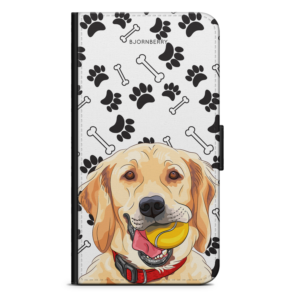 Xiaomi Redmi 5 Plus Wallet Case - Golden Retriever
