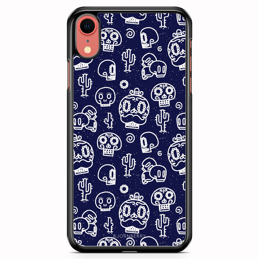 iPhone XR Case - Oldschool Skulls