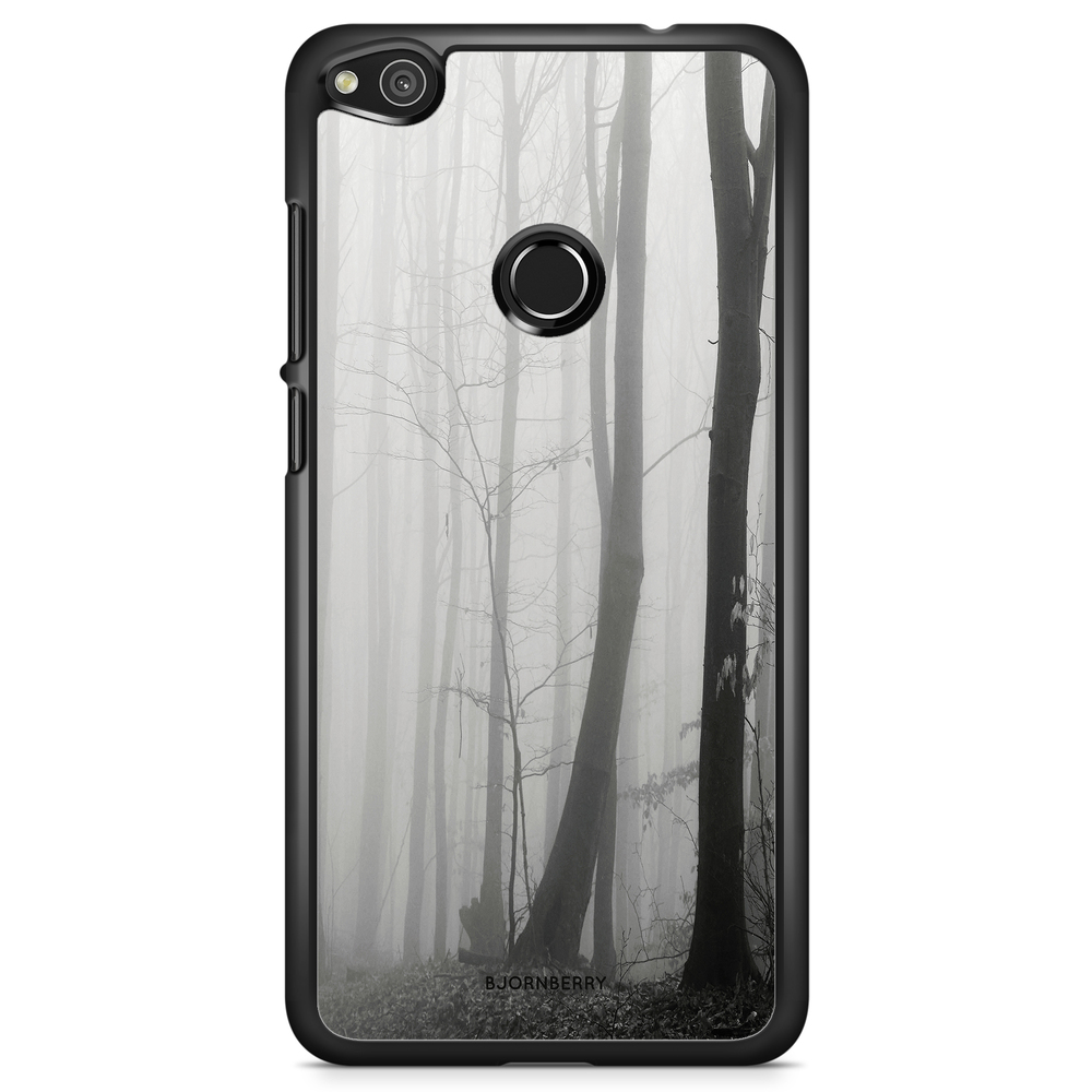 Huawei Honor 8 Lite Case - Black/White Autumn