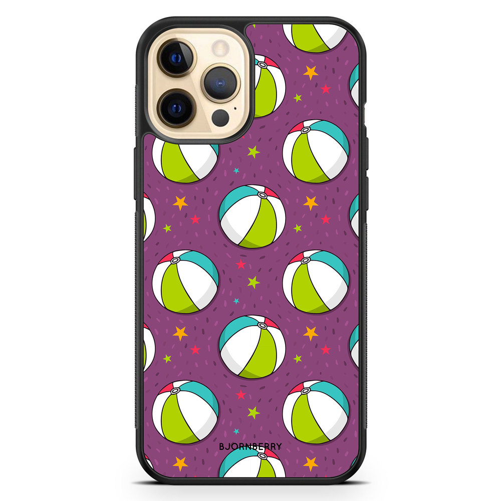 iPhone 12 Pro Max Case - Beach Ball Pattern