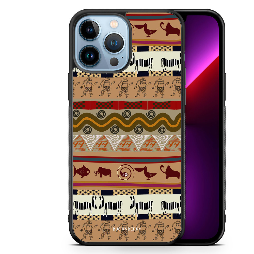 iPhone 13 Pro Max Case - Animal Aztec