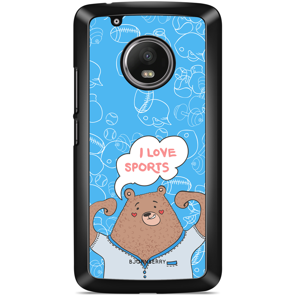 Moto G5 Plus Case - Love Sports