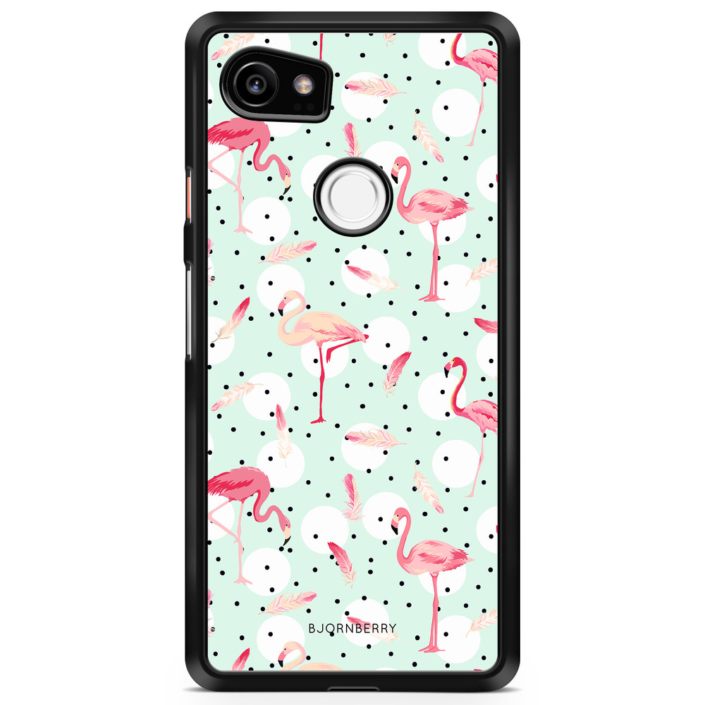 Google Pixel 2 XL Case - Flamingos